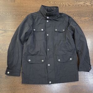 Michael Kors Men's Black Jacket Sz.L (hood inside collar)